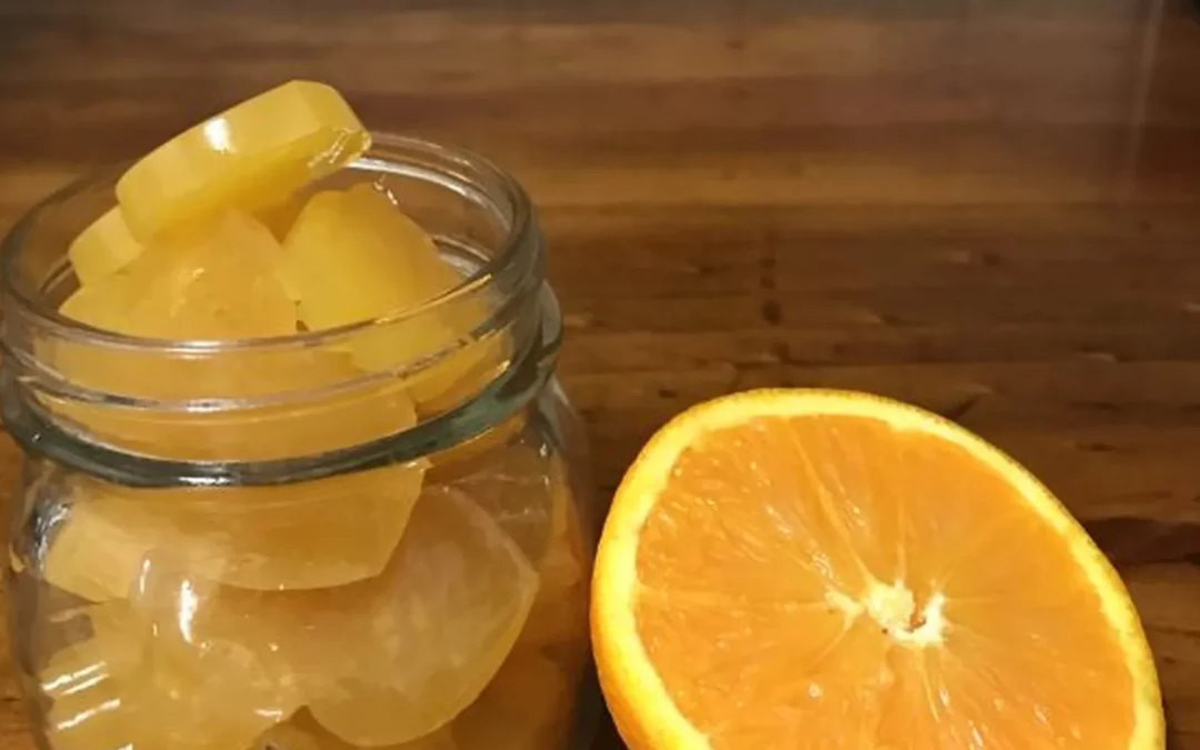 Are You A Sucker For The Lollie Jar At Work?  Try These Orange Jellies Instead.